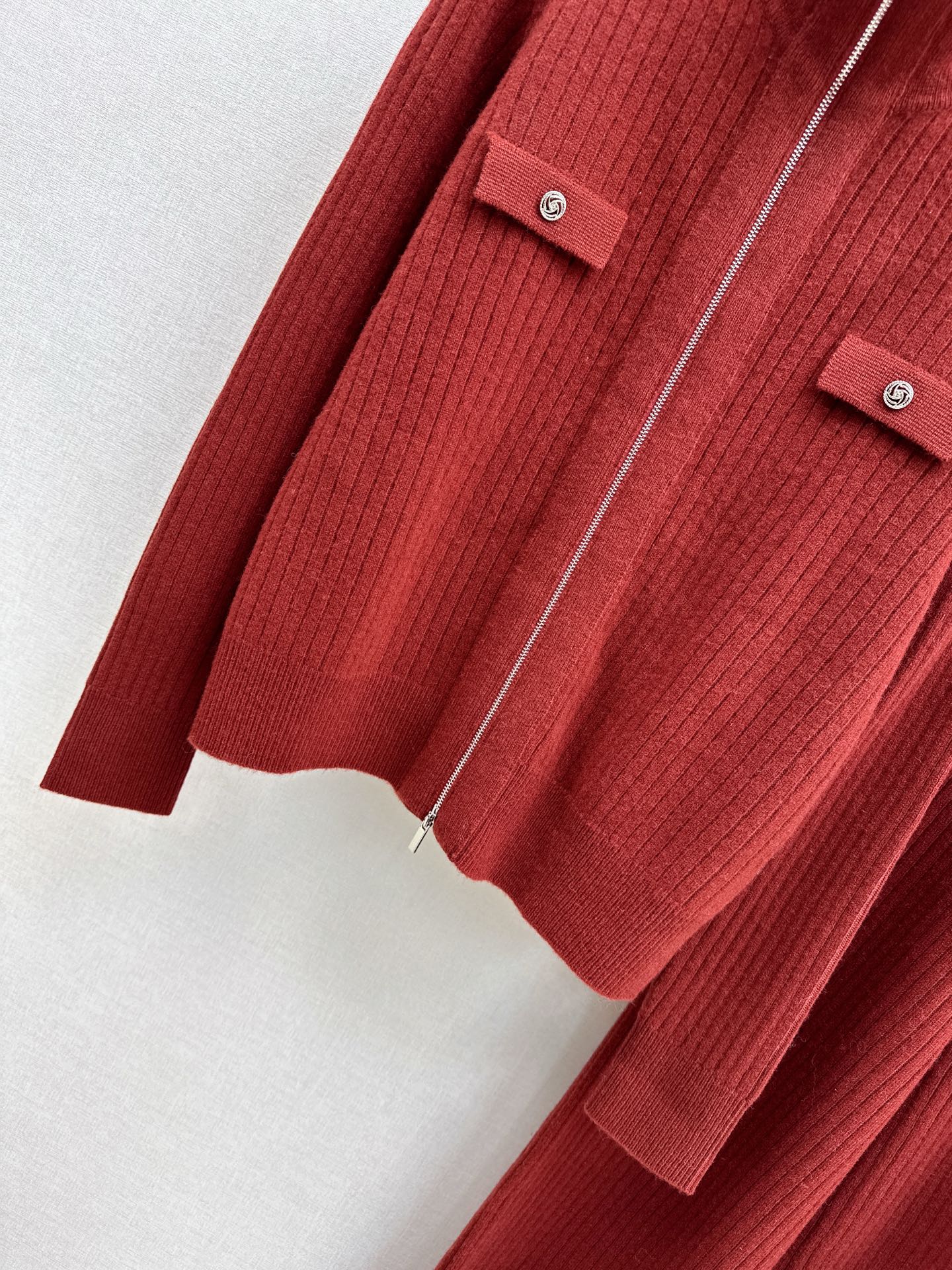 Loro 25fw knitted jacket pants set