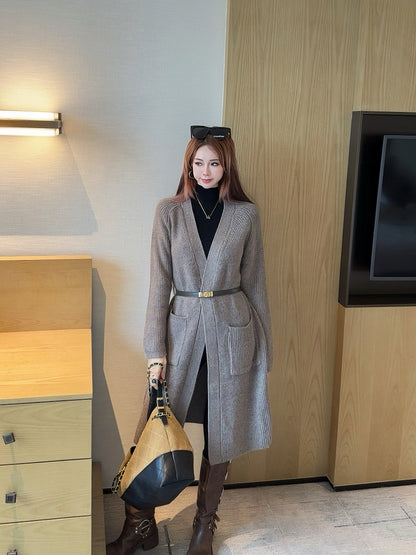 Herm 25fw knitted jacket