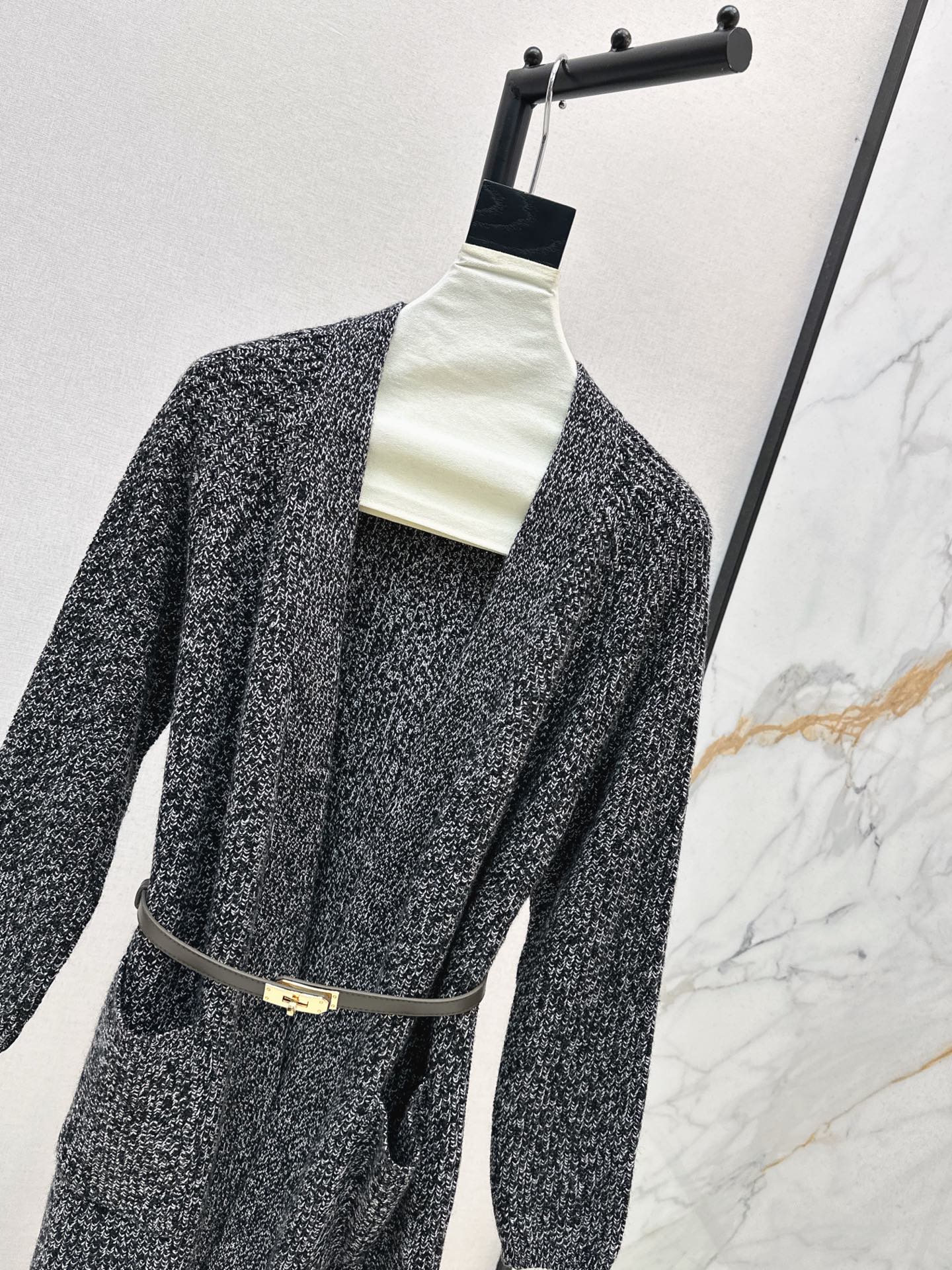 Herm 25fw knitted jacket