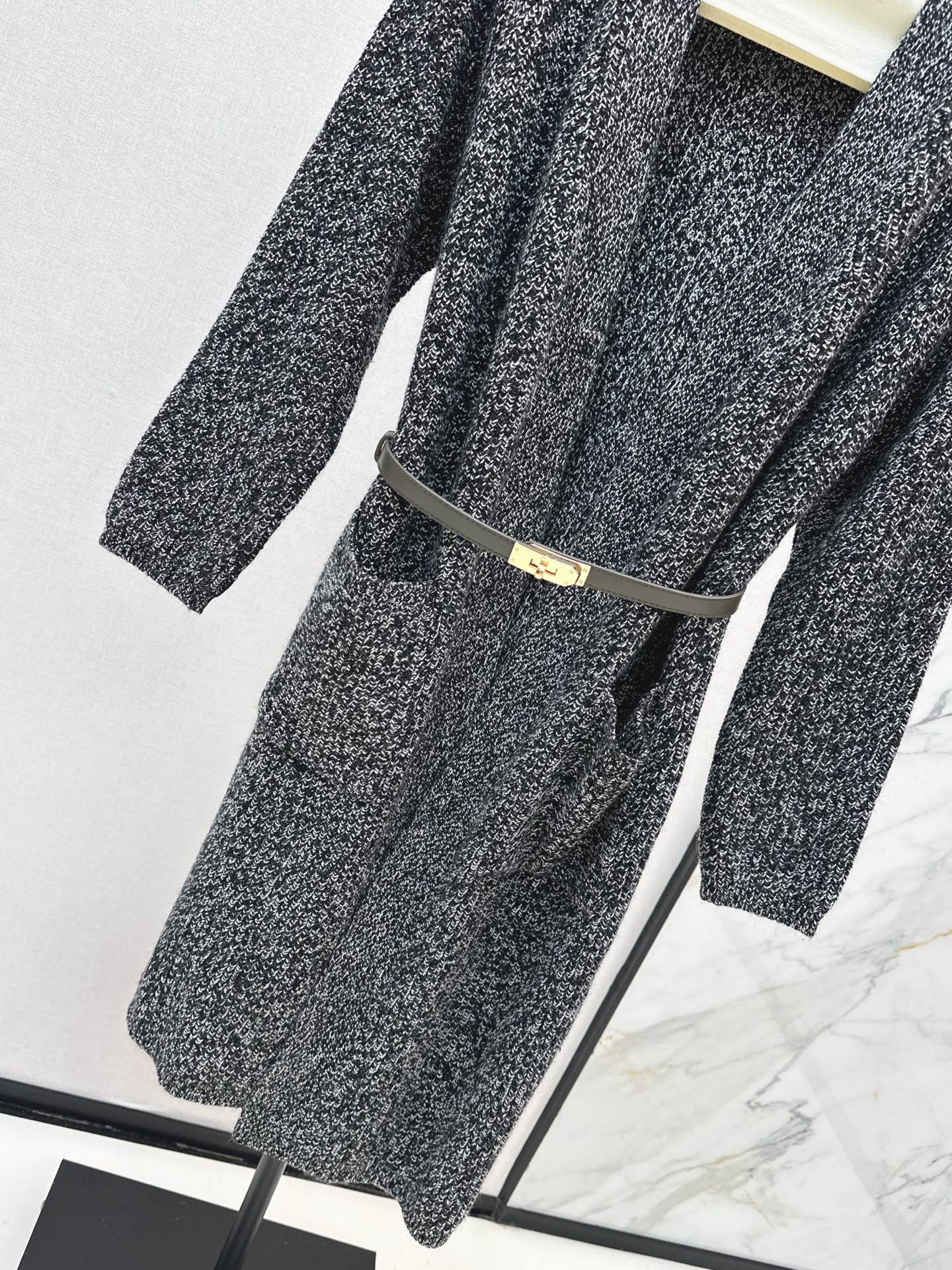 Herm 25fw knitted jacket