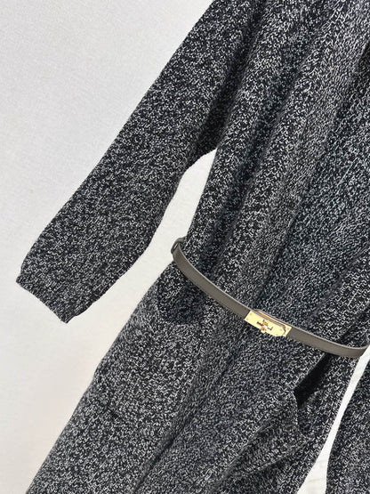 Herm 25fw knitted jacket