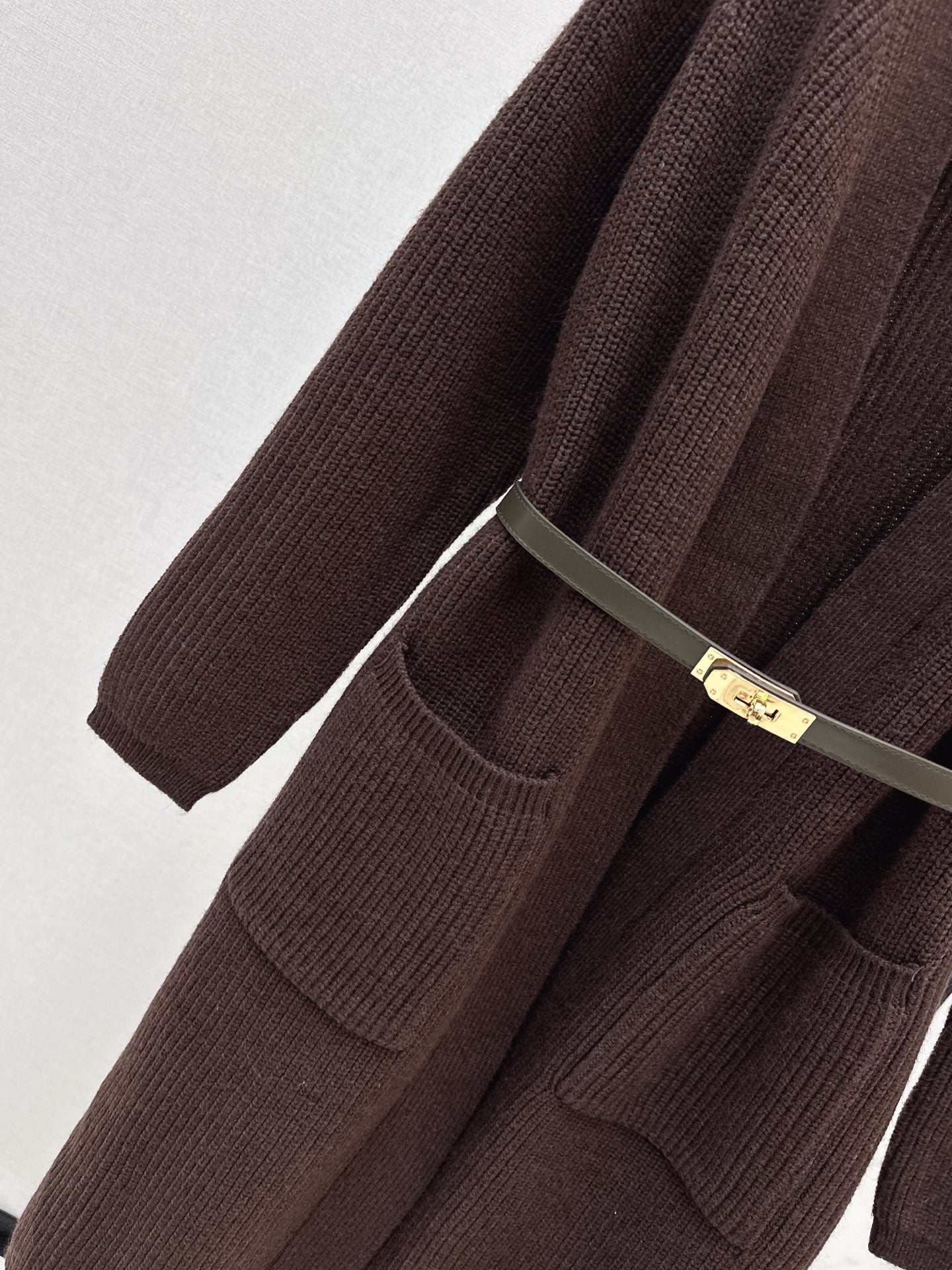 Herm 25fw knitted jacket