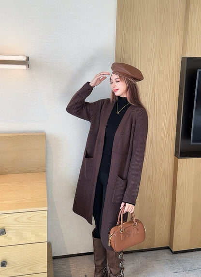 Herm 25fw knitted jacket