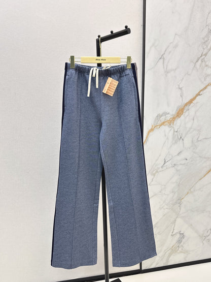Miu 25fw straight-leg pants