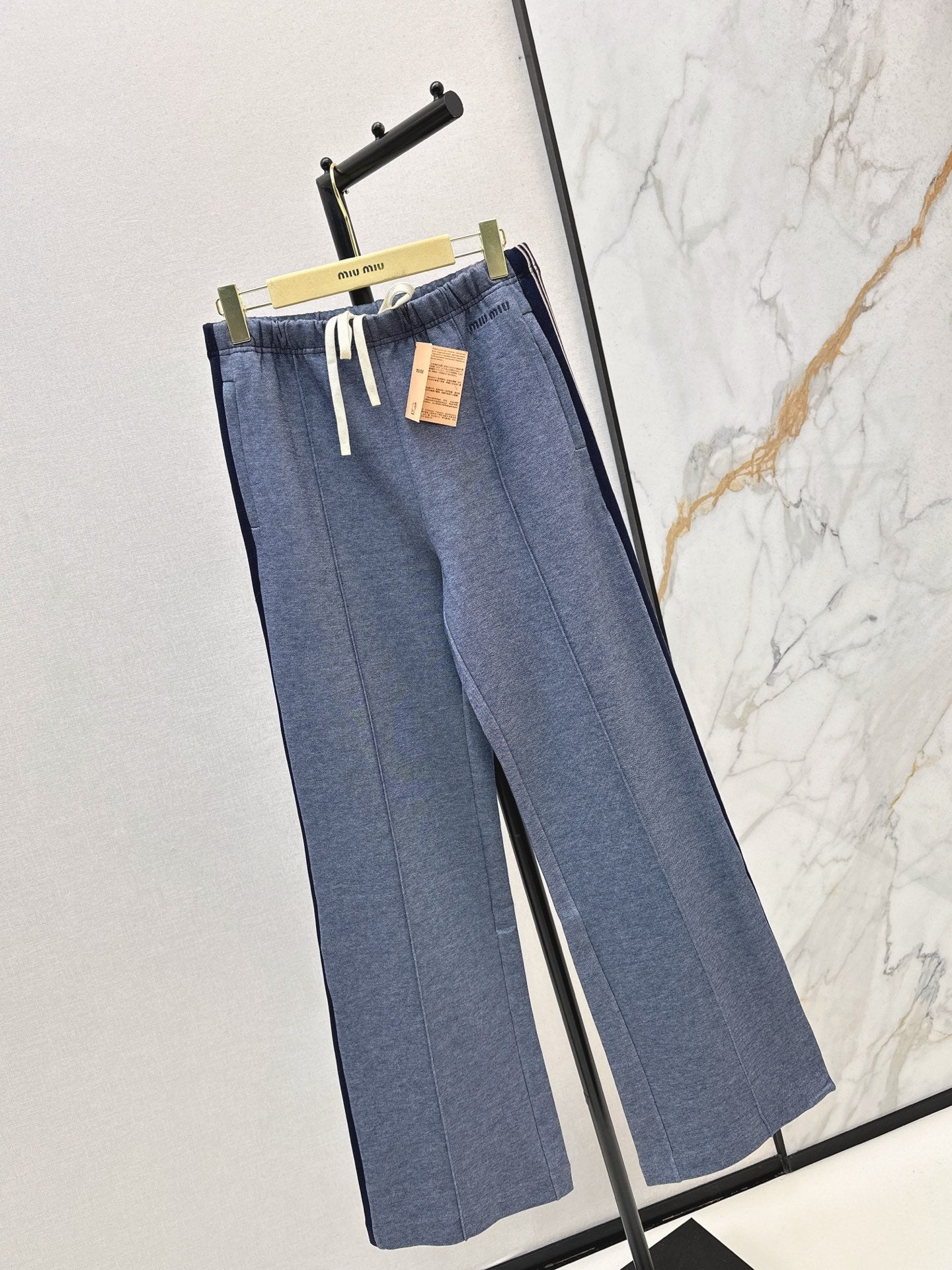 Miu 25fw straight-leg pants