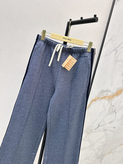Miu 25fw straight-leg pants