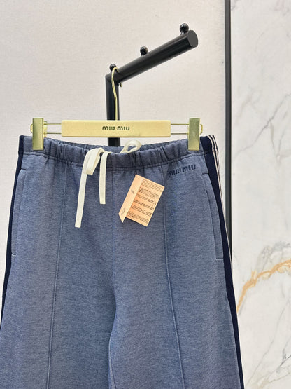 Miu 25fw straight-leg pants