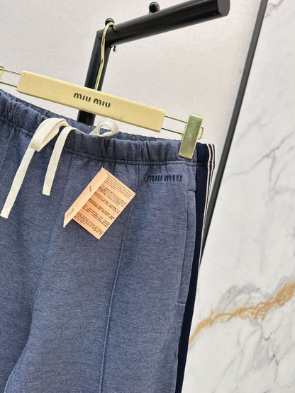 Miu 25fw straight-leg pants