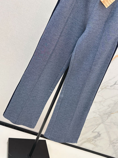 Miu 25fw straight-leg pants