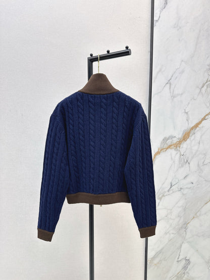 Miu 25fw knit jacket