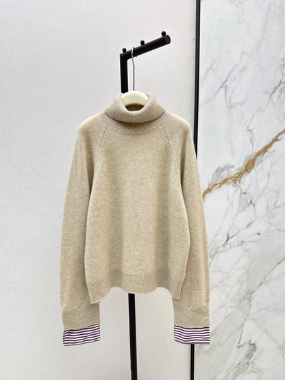 Brun 25fw turtleneck sweater