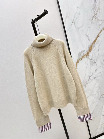 Brun 25fw turtleneck sweater
