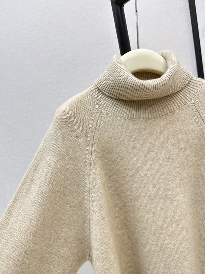 Brun 25fw turtleneck sweater