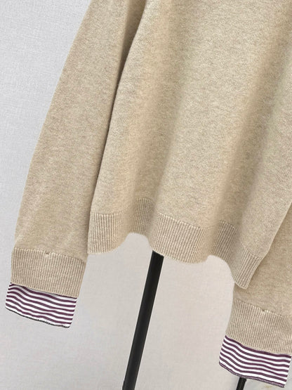 Brun 25fw turtleneck sweater