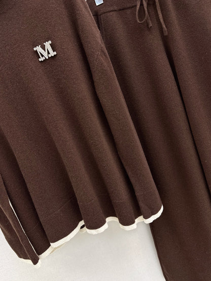Max 25fw sweater pants set