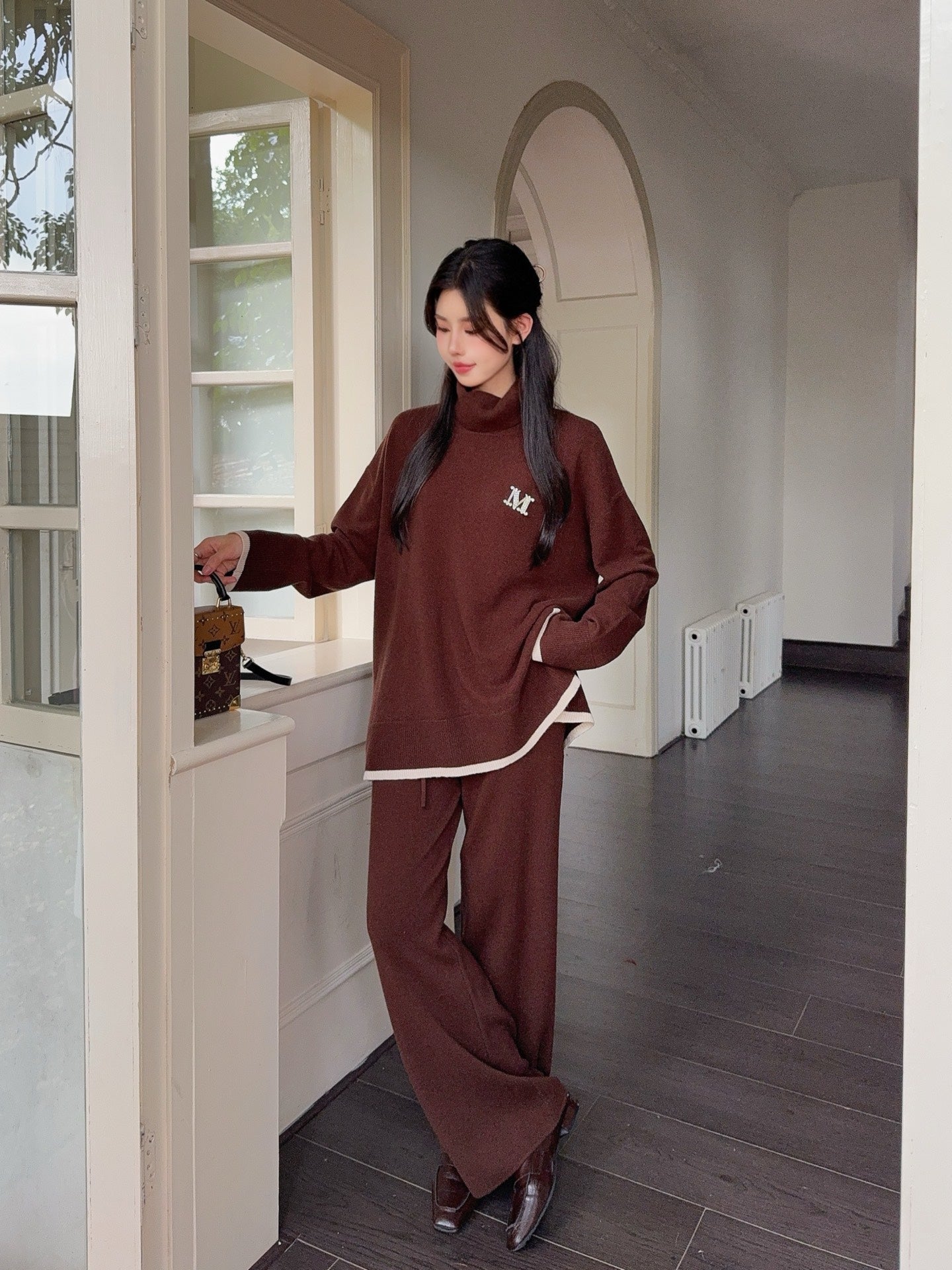 Max 25fw sweater pants set