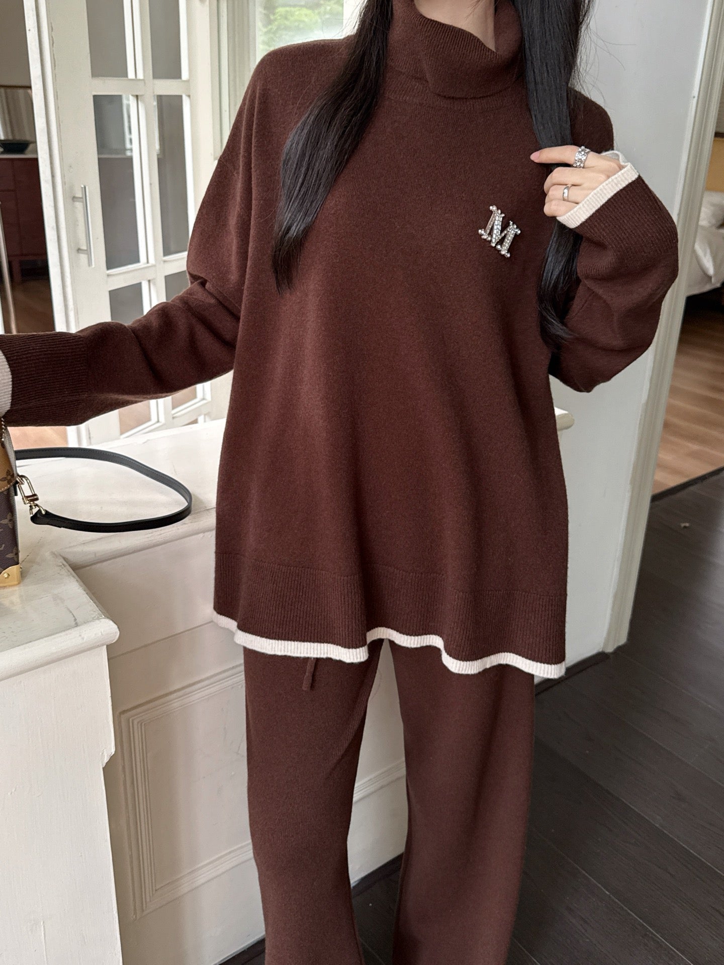 Max 25fw sweater pants set