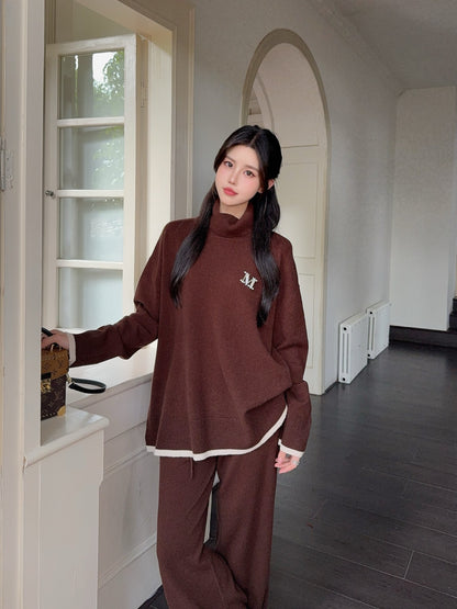 Max 25fw sweater pants set