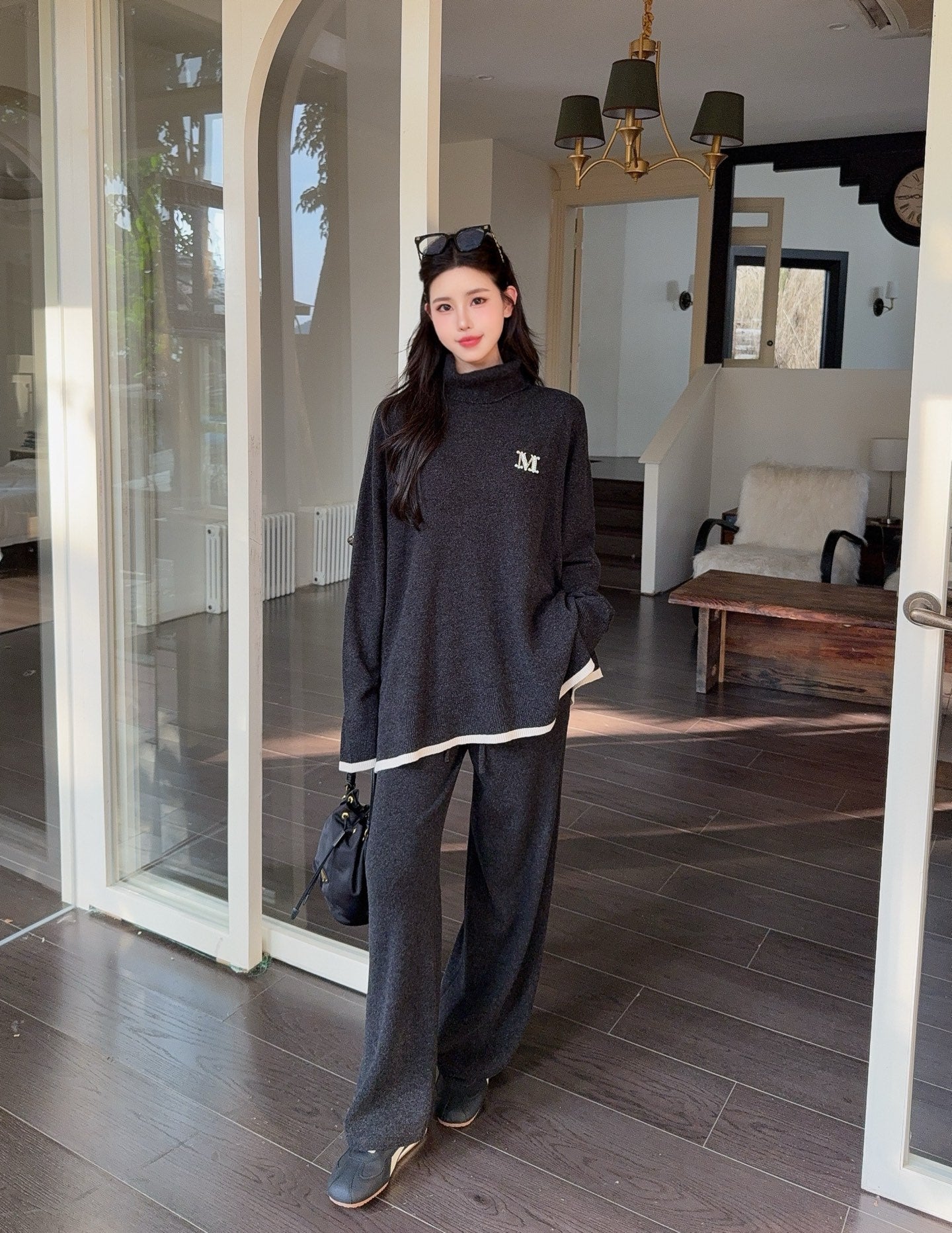 Max 25fw sweater pants set