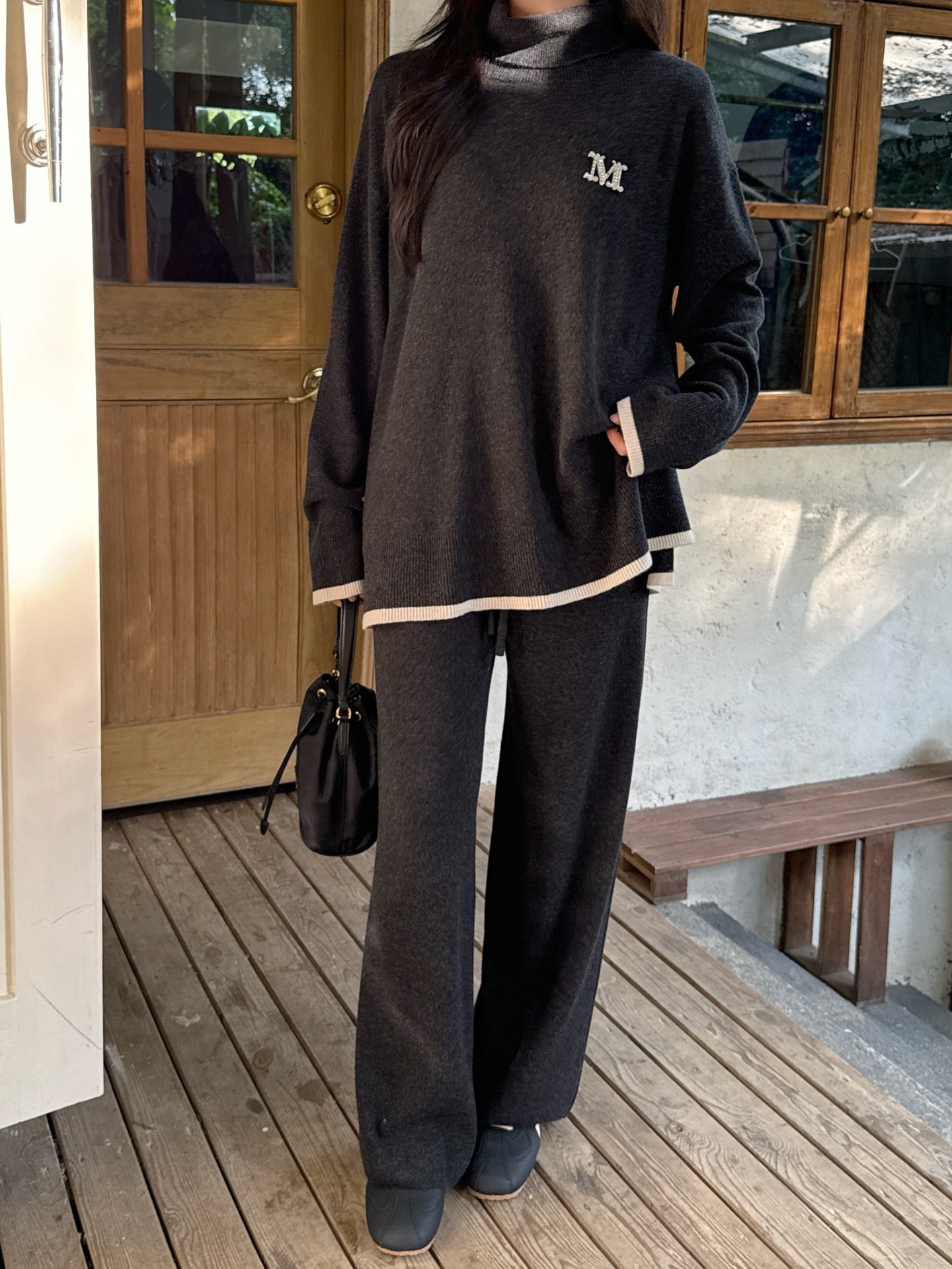 Max 25fw sweater pants set
