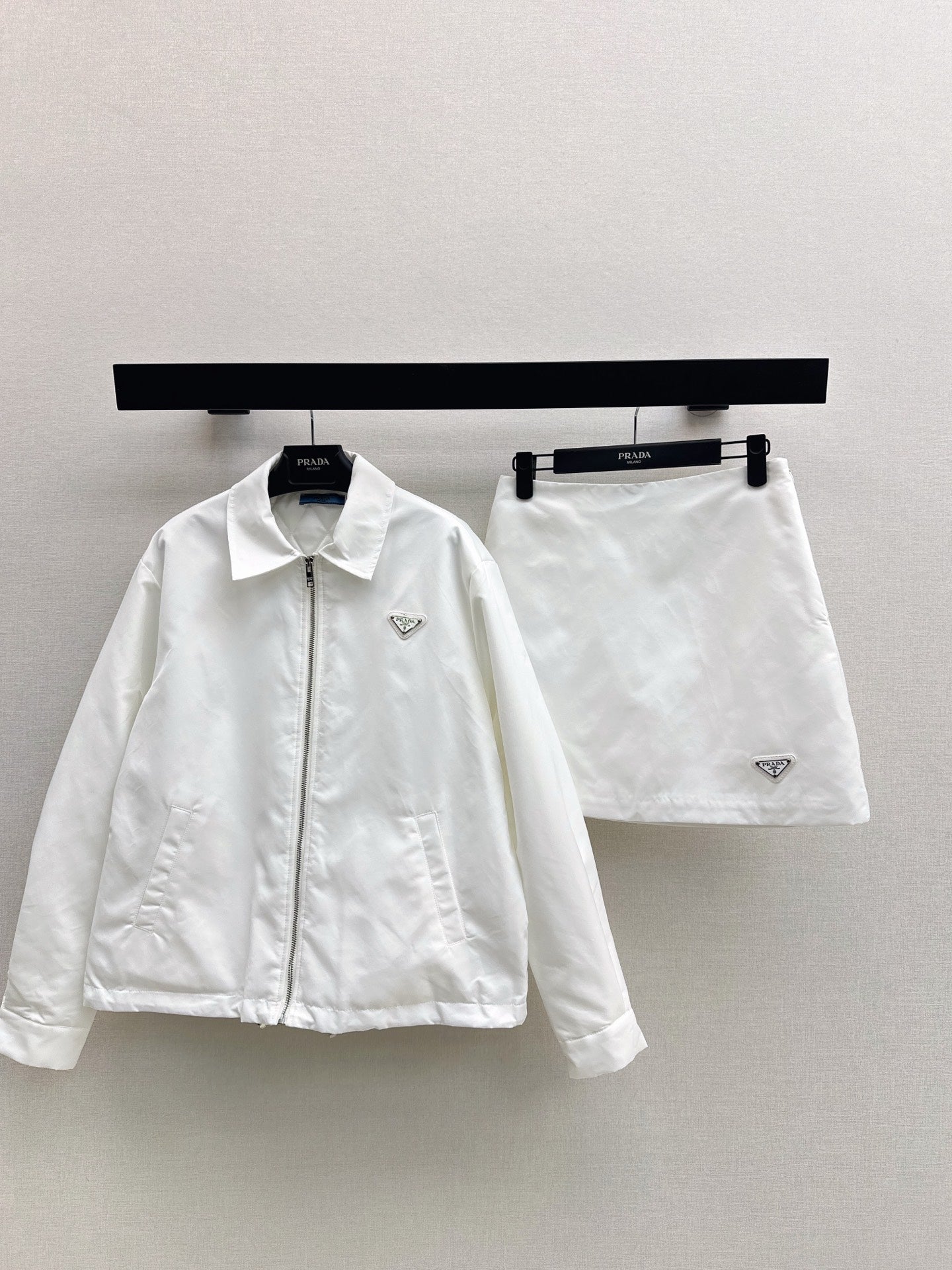 Pra 25fw jacket a-line skirt set