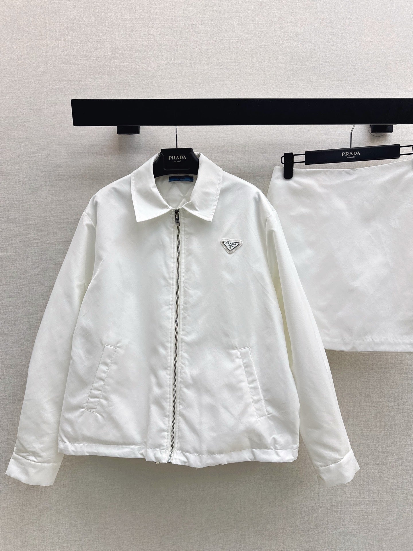 Pra 25fw jacket a-line skirt set