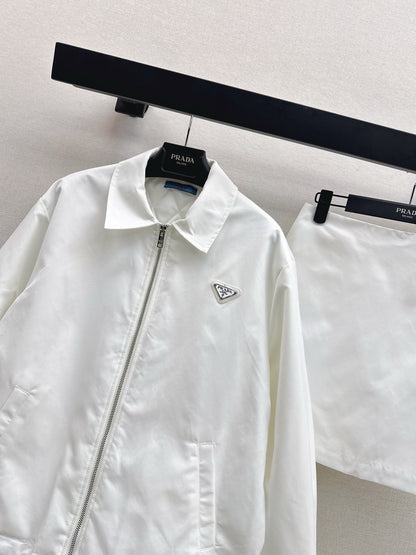 Pra 25fw jacket a-line skirt set
