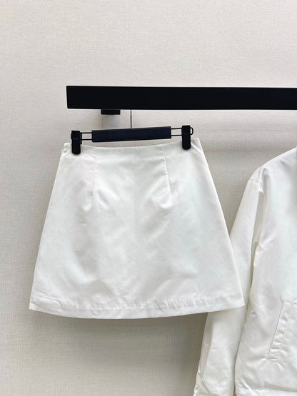 Pra 25fw jacket a-line skirt set