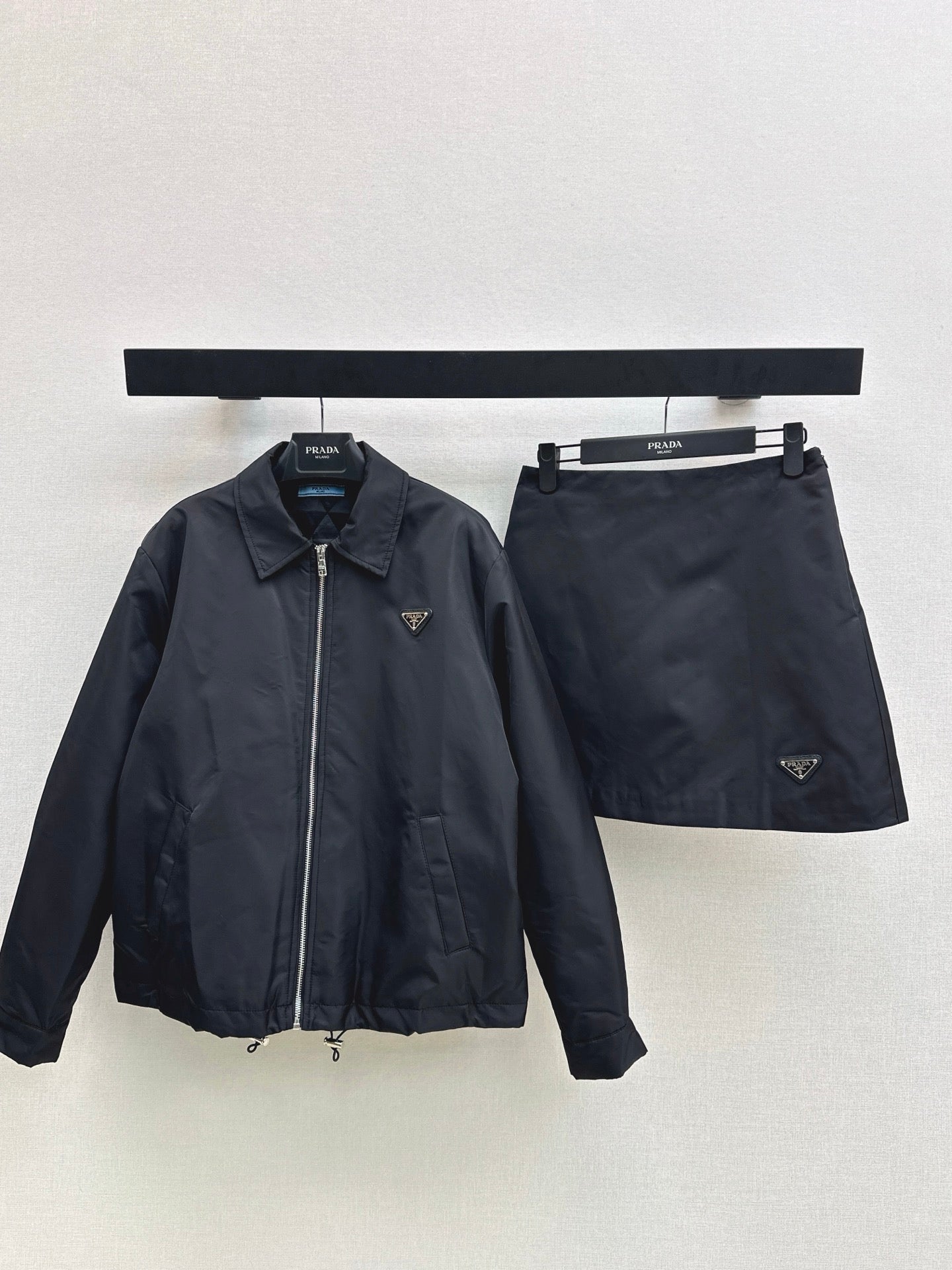 Pra 25fw jacket a-line skirt set