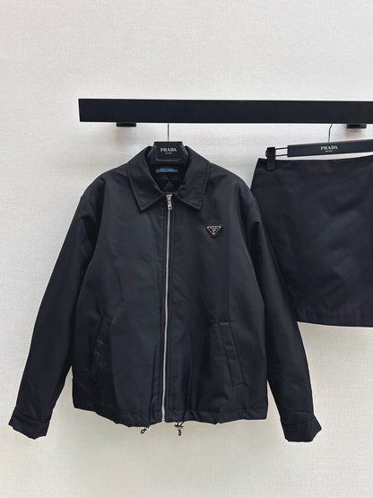 Pra 25fw jacket a-line skirt set