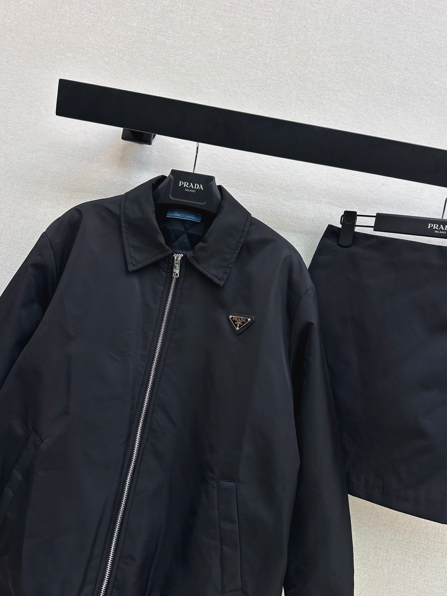 Pra 25fw jacket a-line skirt set