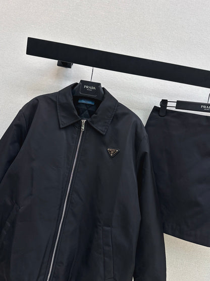 Pra 25fw jacket a-line skirt set