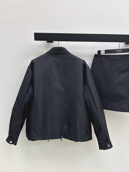 Pra 25fw jacket a-line skirt set