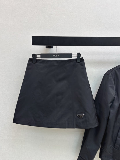 Pra 25fw jacket a-line skirt set