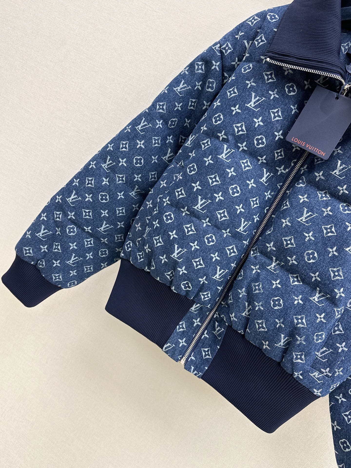 Louis 25fw denim down jacket