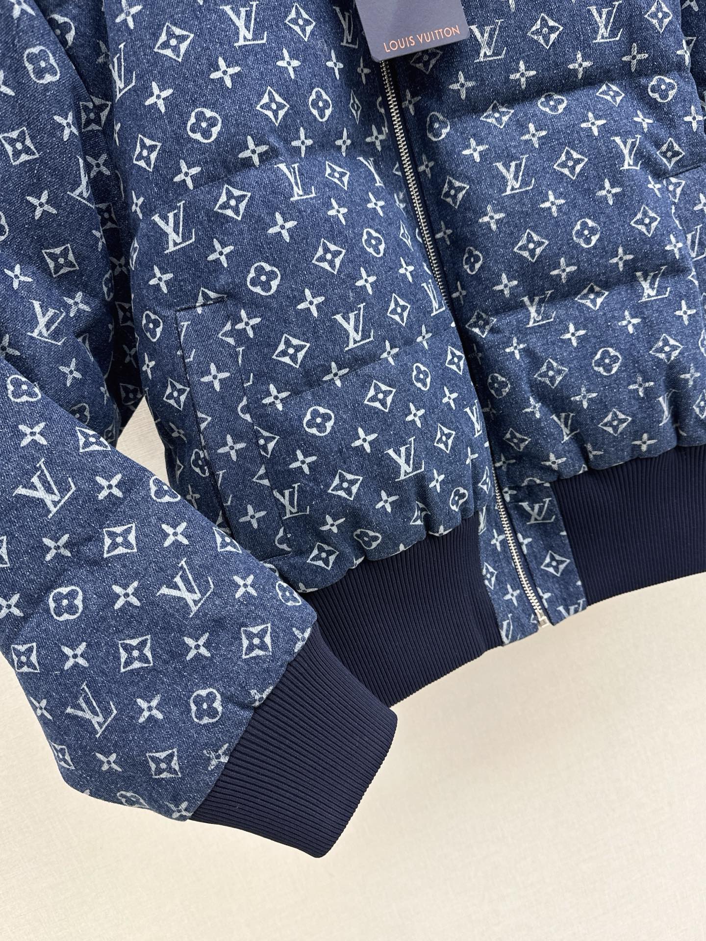 Louis 25fw denim down jacket