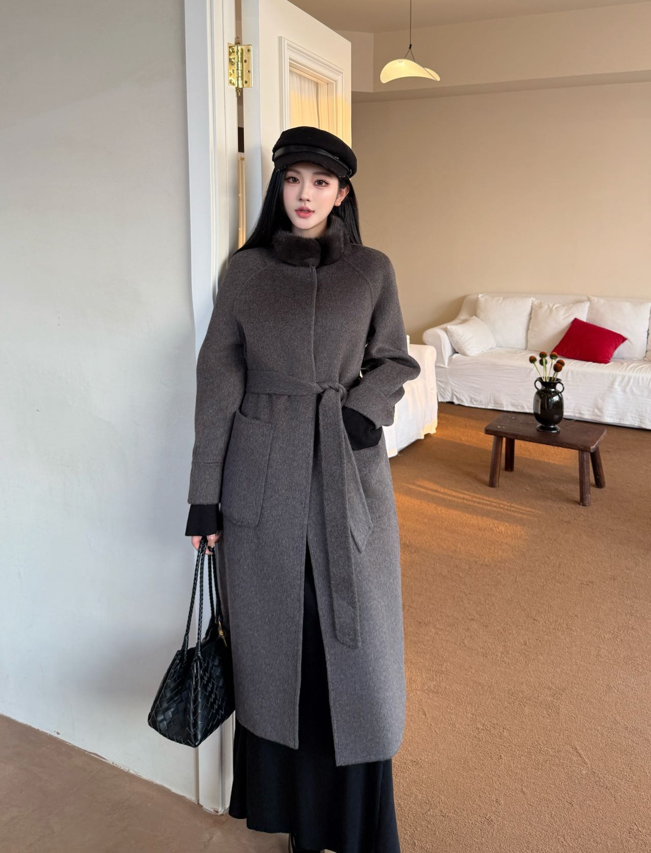 Loro 25fw woolen overcoats