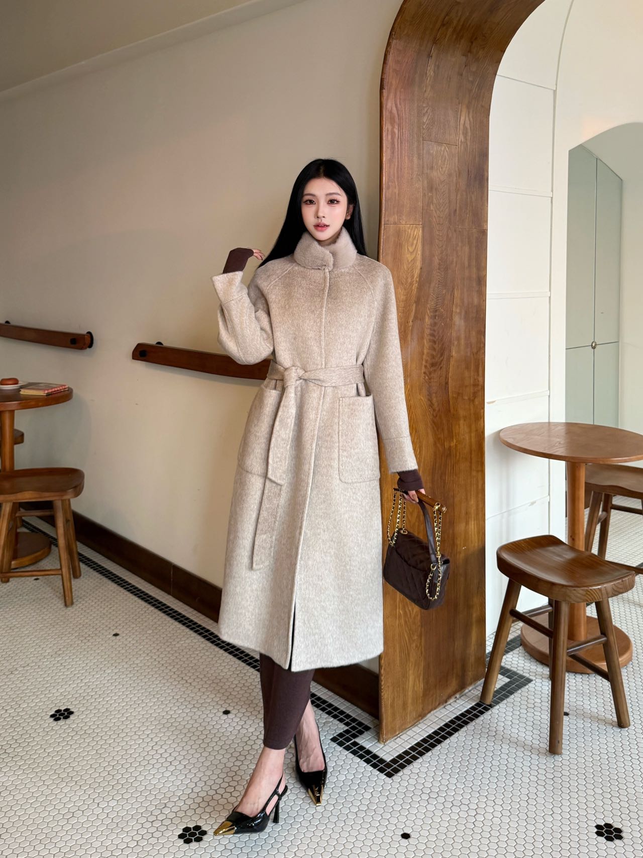 Loro 25fw woolen overcoats