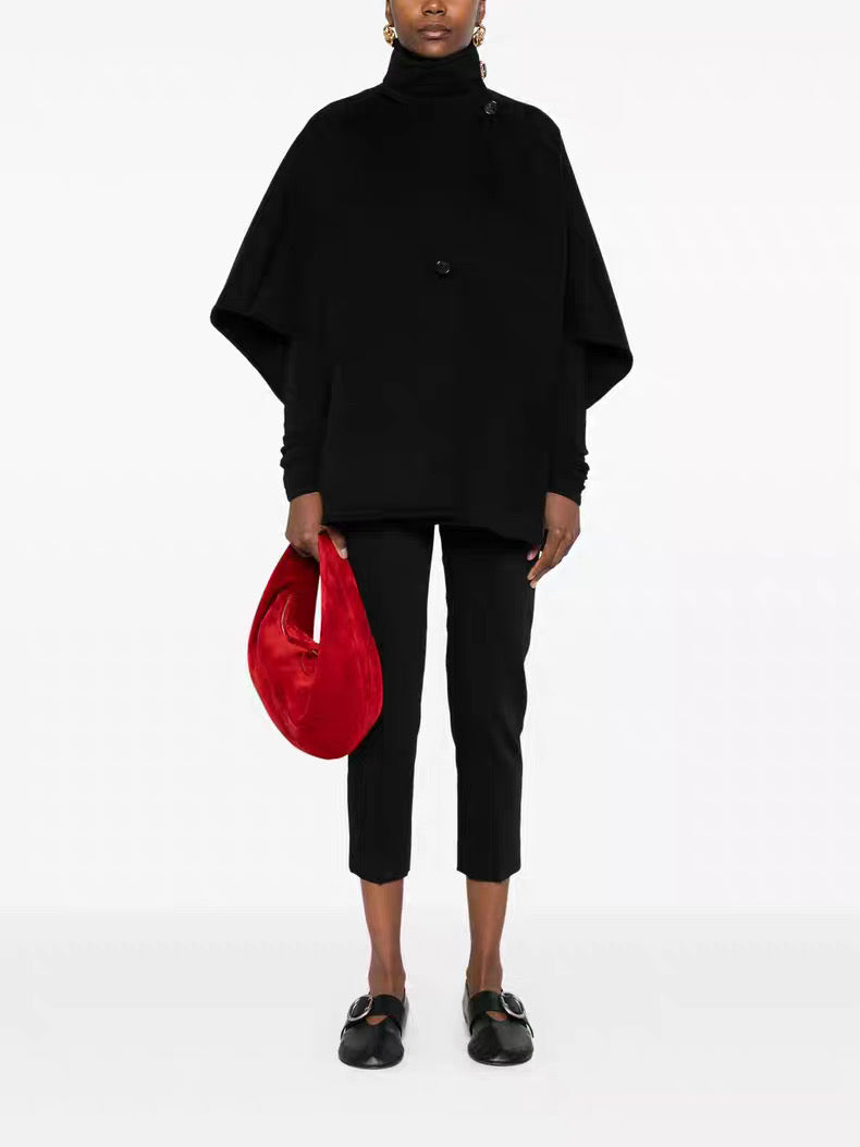 Max 25fw woolen cape coats