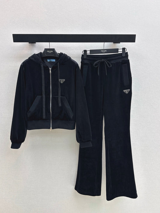 Pra 25fw velvet suit