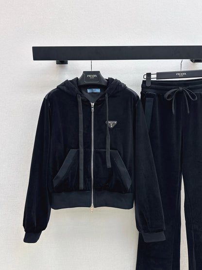 Pra 25fw velvet suit