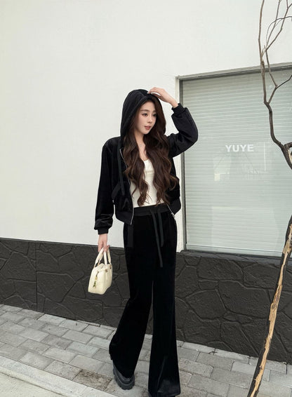Pra 25fw velvet suit