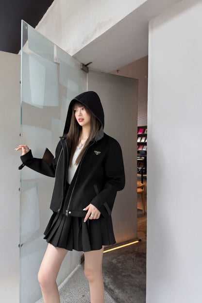 Pra 25fw hooded jacket