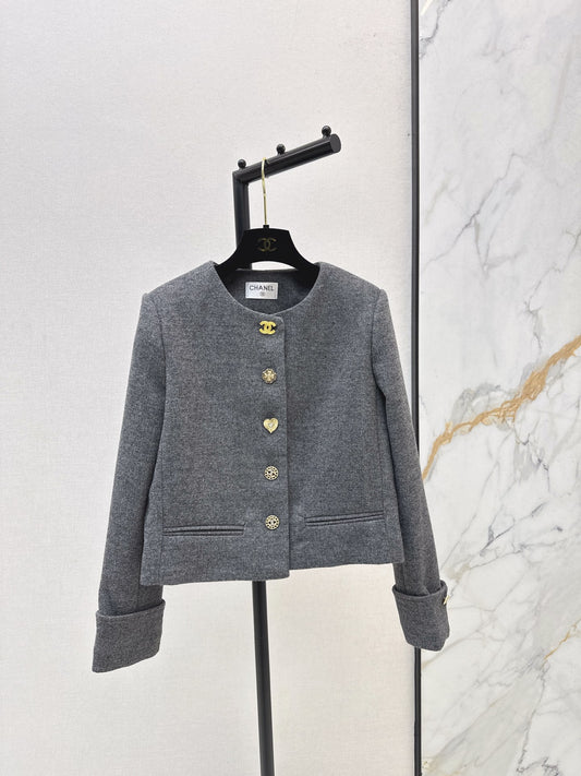 Chan 25fw tweed jacket