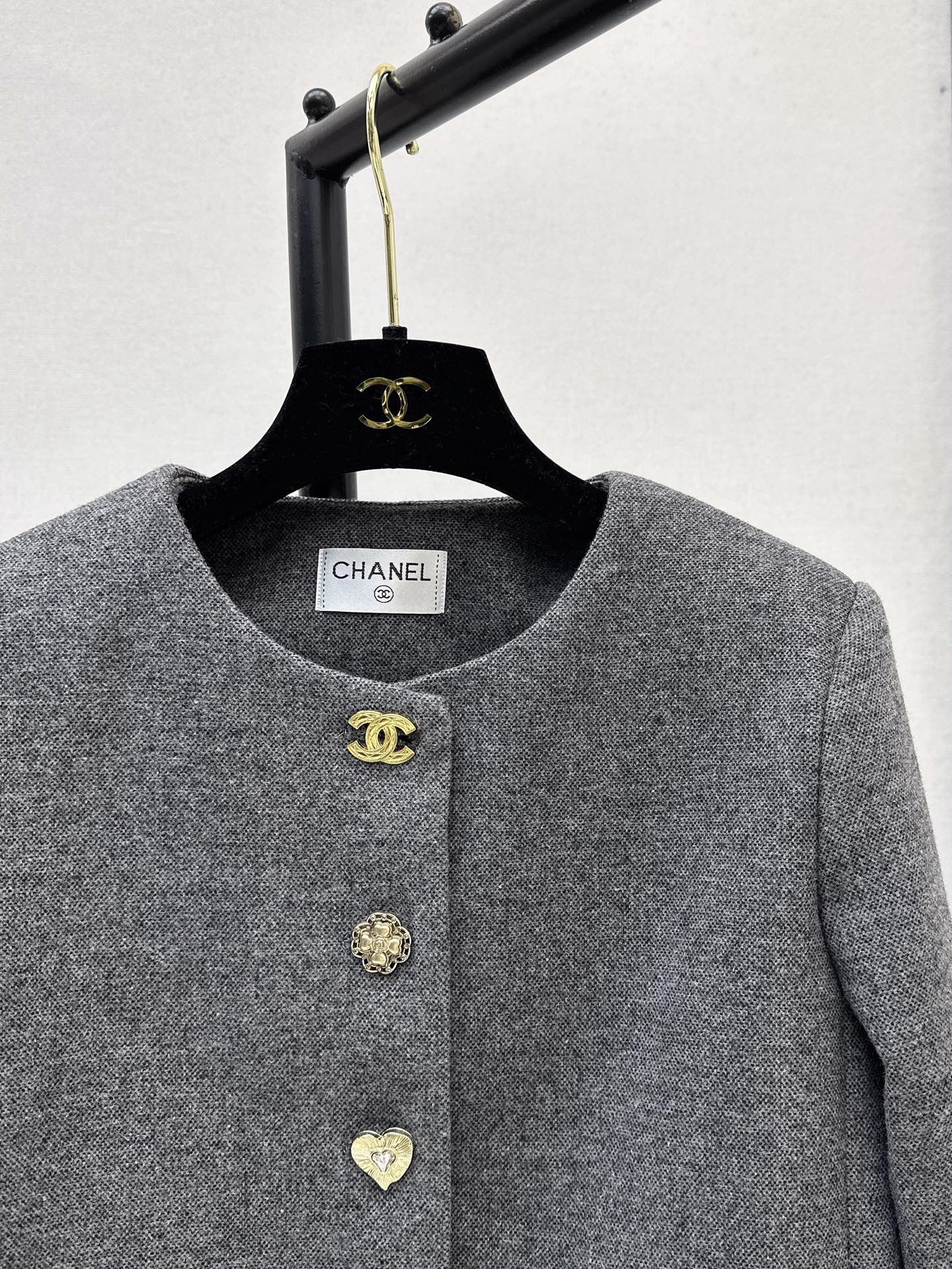 Chan 25fw tweed jacket