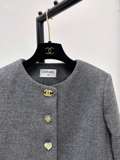 Chan 25fw tweed jacket