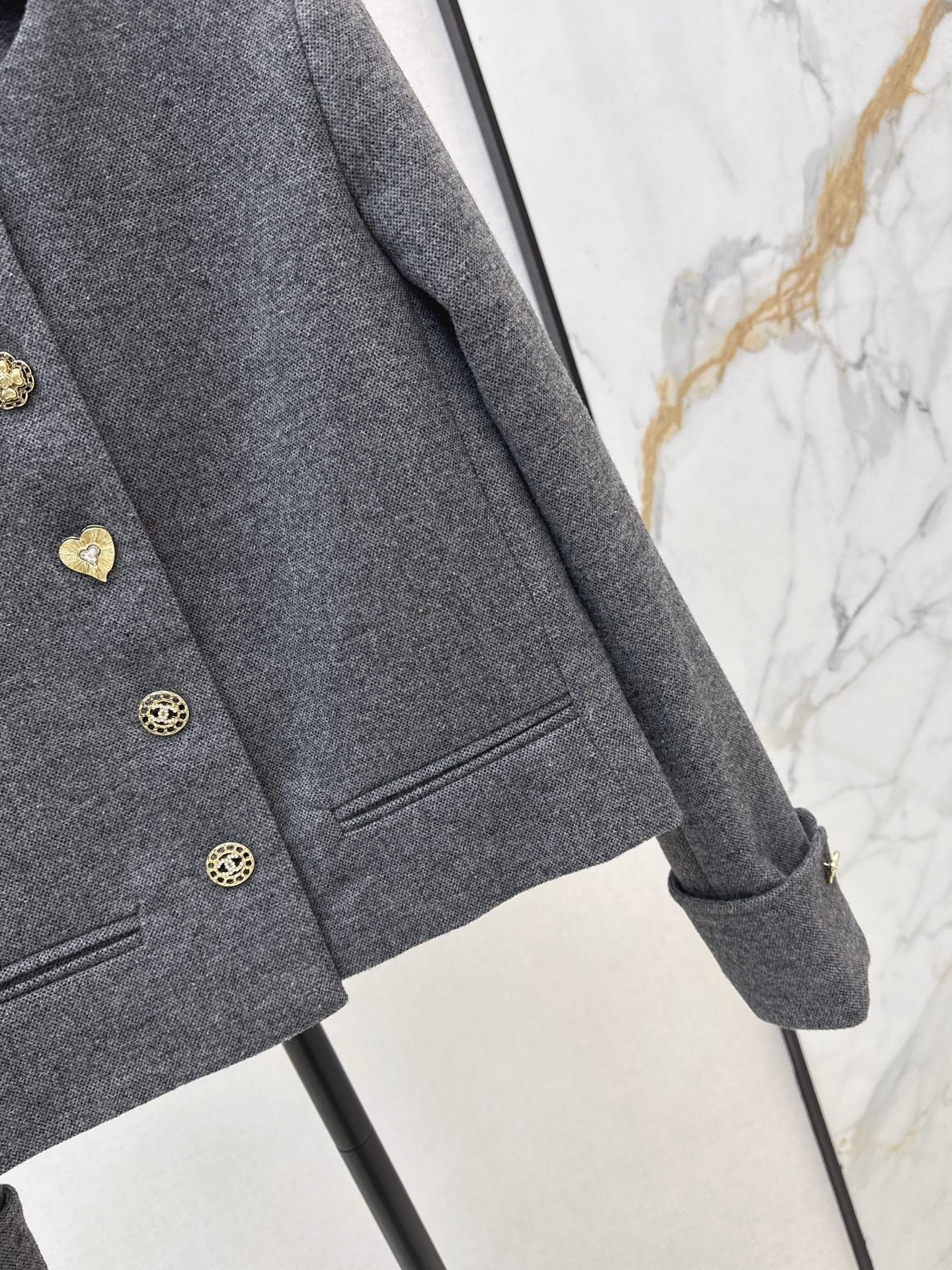 Chan 25fw tweed jacket