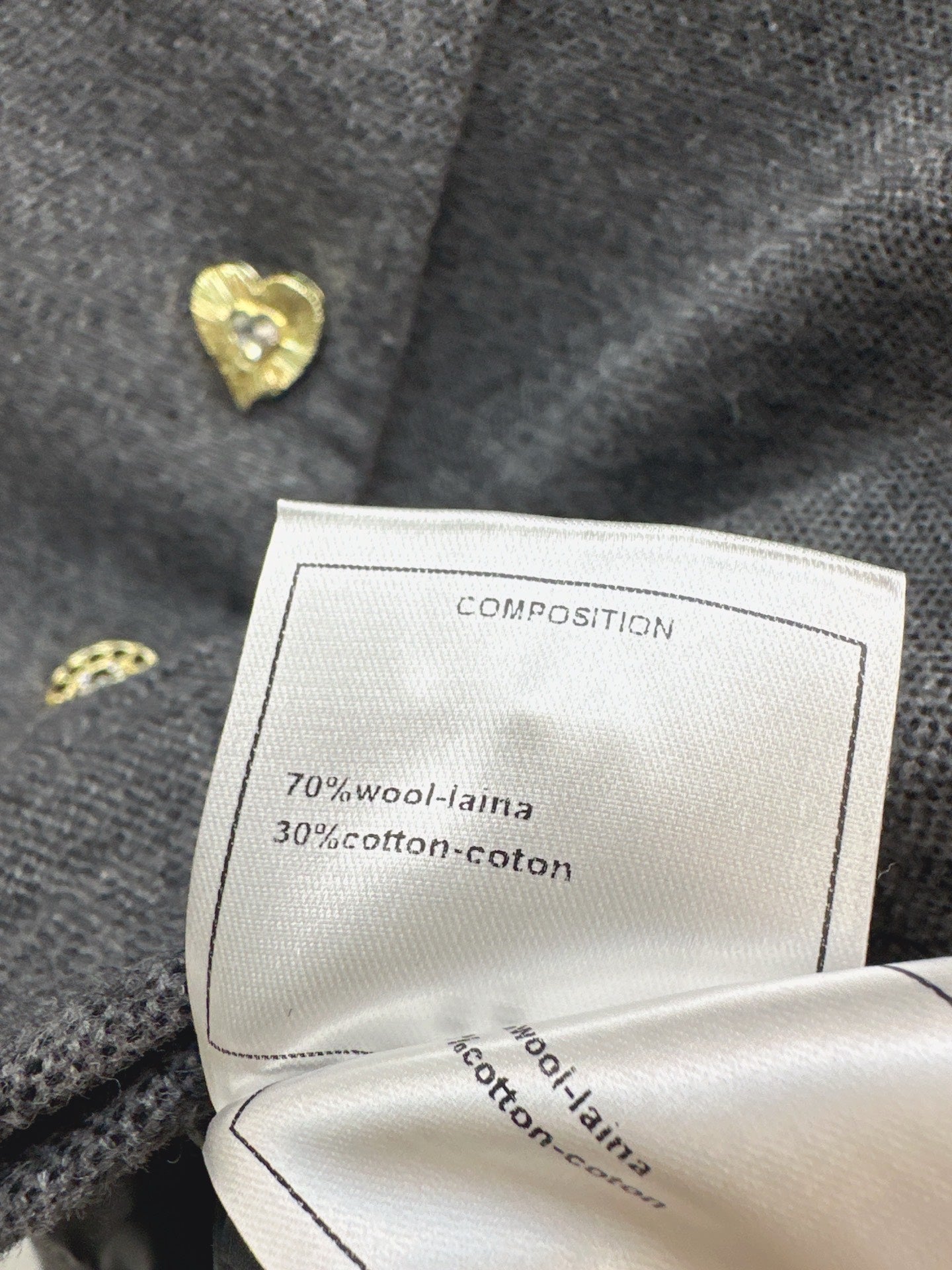 Chan 25fw tweed jacket