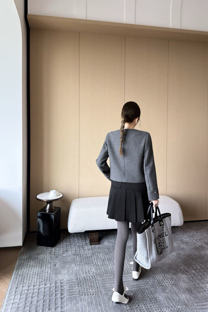 Chan 25fw tweed jacket