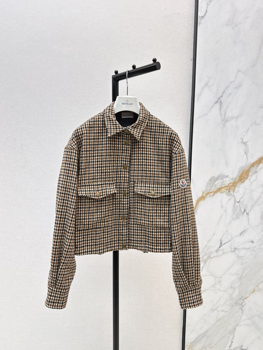 Monc 25fw houndstooth jacket